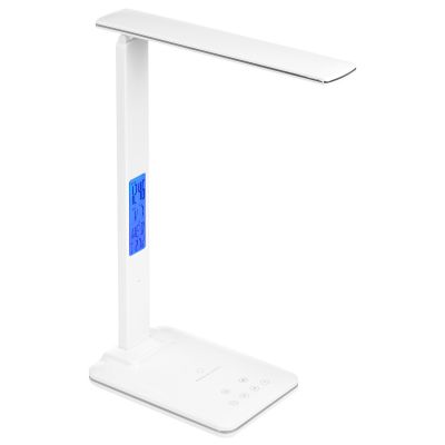 Настольная лампа с беспроводной зарядкой 15W Aura-0