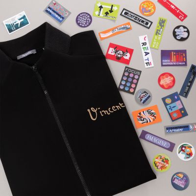 Толстовка на молнии с капюшоном MATEO темно-синяя-15