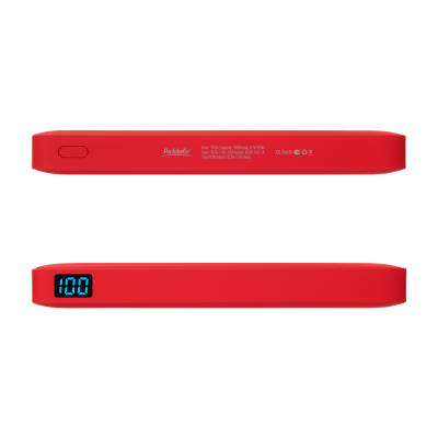 Внешний аккумулятор с подсветкой Ancor Plus 10000 mAh, красный-5