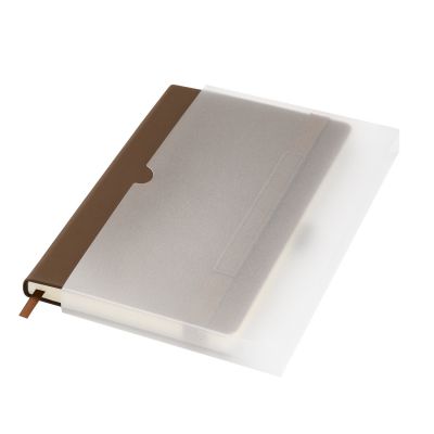 Ежедневник Alpha недатированный, коричневый/бежевый-11