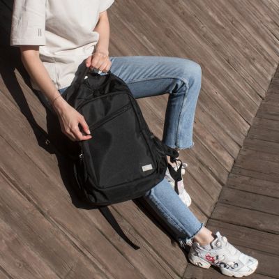 Спортивный рюкзак Delta, черный-8