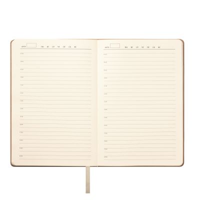 Ежедневник Stella недатированный с магнитом на обложке, бежевый-10