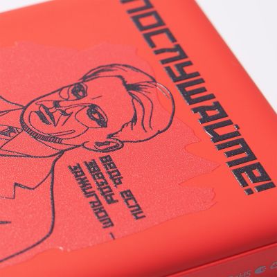 Внешний аккумулятор Ларго PD (Largo PD) 5000mAh с функцией беспроводной зарядки 15W, красный-13