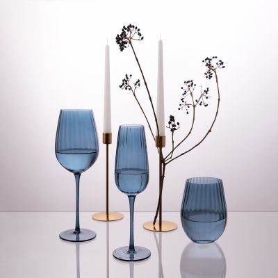 Стакан для воды Toscana, синий-5