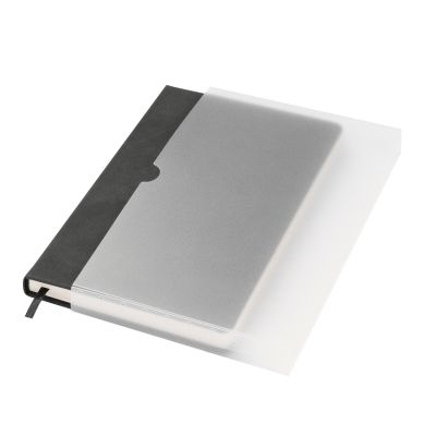 Ежедневник Stella недатированный с магнитом на обложке, черный-8