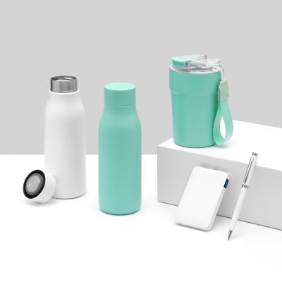 Термобутылка вакуумная герметичная Sevilla, белая-14