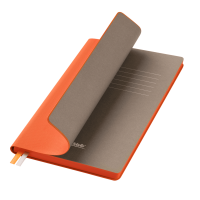 Ежедневник Portobello Trend, Rain, недатированный, оранжевый
