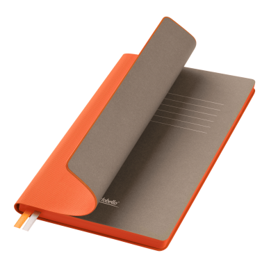 Ежедневник Рейн (Rain) недатированный, оранжевый (без упаковки, без стикера)-0