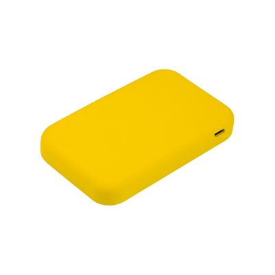 Внешний аккумулятор с беспроводной зарядкой Ultima Wireless Magnetic Lemoni 5000 mAh, желтый-2