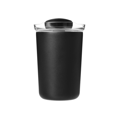 Термокружка вакуумная Страда (Strada), черная-0