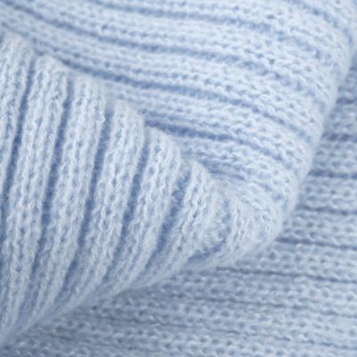 Шарф Forges вязаный, голубой-3