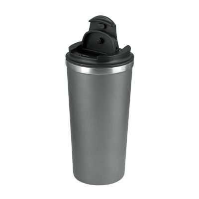 Термокружка вакуумная Палермо (Palermo), светло-серая-3