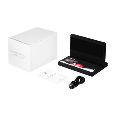 Зарядная станция с часами 15W Glory-14