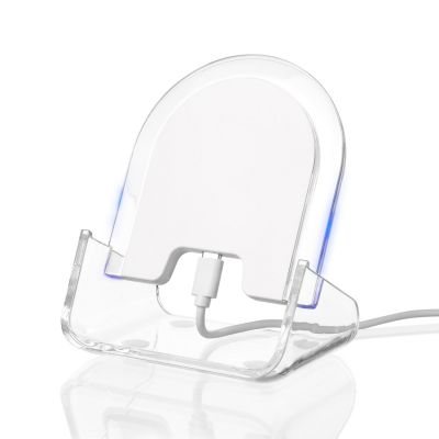 Подарочный набор Vista, красный (ежедневник, ручка, зарядная станция)-3