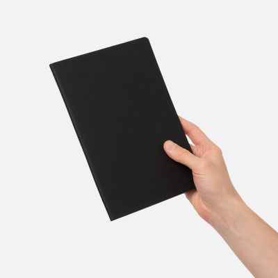 Блокнот Corsa slim, черный-8