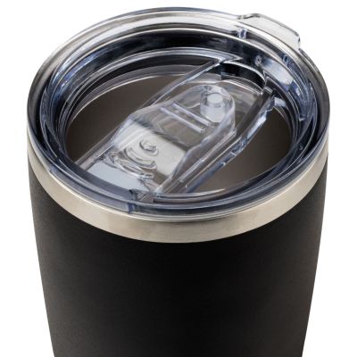 Термокружка вакуумная Вива (Viva), черная-3