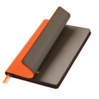 Ежедневник Portobello Trend, TWEED, недатированный, оранжевый