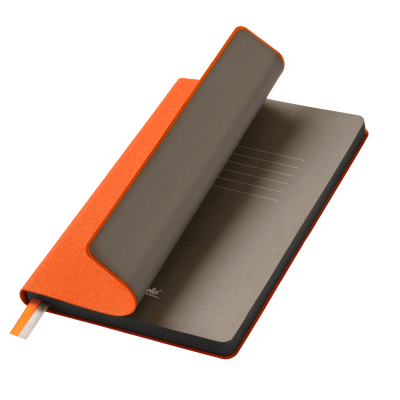 Ежедневник Tweed недатированный, оранжевый-0