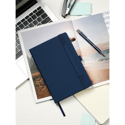 Ежедневник Alpha недатированный, синий/голубой-15