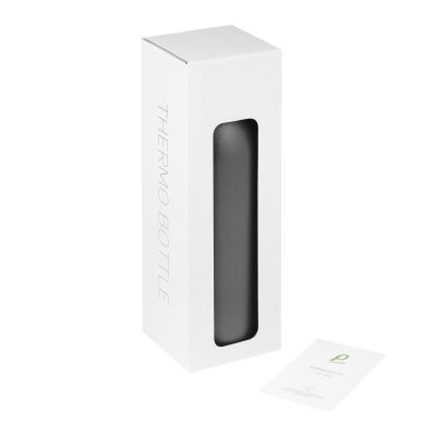 Термобутылка вакуумная герметичная Sorento, серая, гладкое покрытие-10