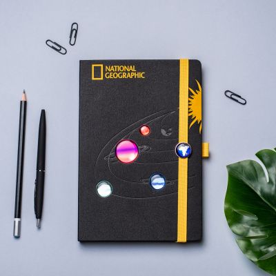 Ежедневник Chameleon NEO недатированный, черный/желтый-7