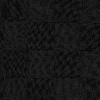 Плед Селла (Cella) вязаный, черный (без подарочной коробки)-4