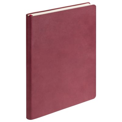 Ежедневник недатированный, Portobello Trend, Sky, 145х210, 256стр, бургунди, темный форзац-4