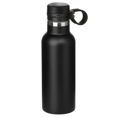 Термобутылка вакуумная герметичная Modena, черная-4