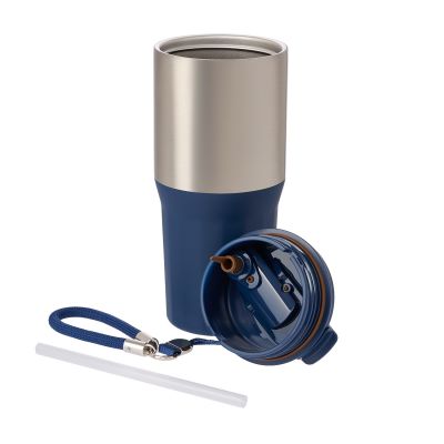 Термокружка вакуумная Авеню (Avenue), синяя-7