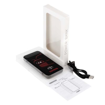 Внешний аккумулятор с подсветкой Старлайт Плюс PB (Starlight Plus PB) 10000 mAh, черный-5