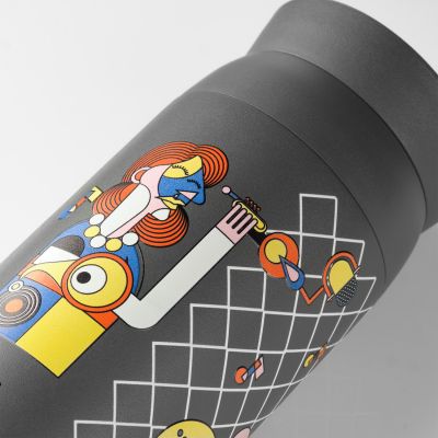 Термобутылка вакуумная герметичная Грейс (Grace), серая-9