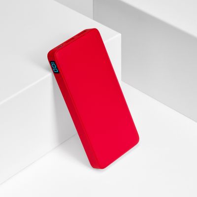 Внешний аккумулятор с подсветкой Анкор Плюс PD (Ancor PD Plus) 10000 mAh, красный-8