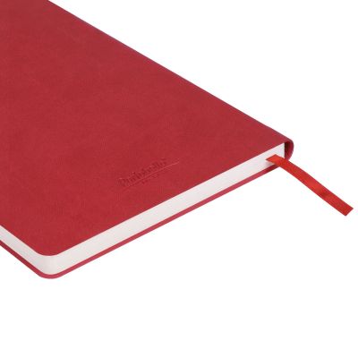 Ежедневник Latte Ecoline недатированный с антибактериальным покрытием, красный-6