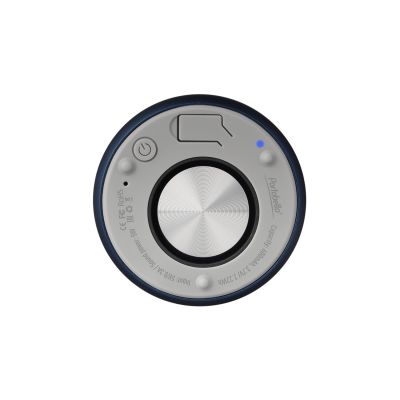 Беспроводная колонка Пэшн (Passion) 80dB 600 mAh (Bluetooth 5.4), синяя-4