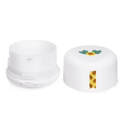 Увлажнитель-ароматизатор воздуха с подсветкой Aero, белый-8