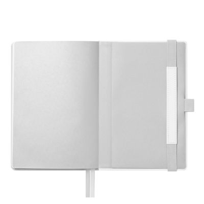 Ежедневник Galaxy недатированный, жесткая обложка, срез голограф. фольга, белый-8