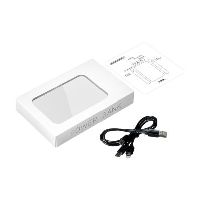 Внешний аккумулятор Elari 5000 mAh, белый-6