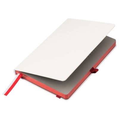 Ежедневник Arctic недатированный, белый/красный-4