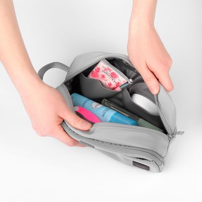 Дорожная косметичка Boston, серая-4