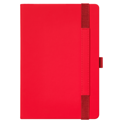 Ежедневник Alpha недатированный, красный/серый-3