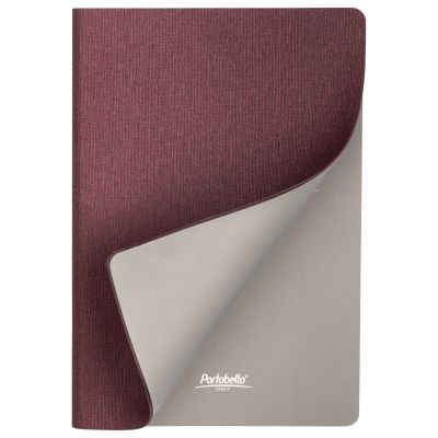 Ежедневник недатированный, Portobello Trend, TWEED, 145х210, 256 стр, бургунди-2