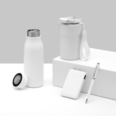 Шариковая ручка Бенуа (Benua), белая-14