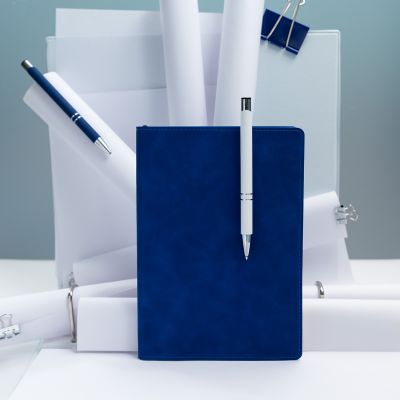 Шариковая ручка Alpha, белая-7