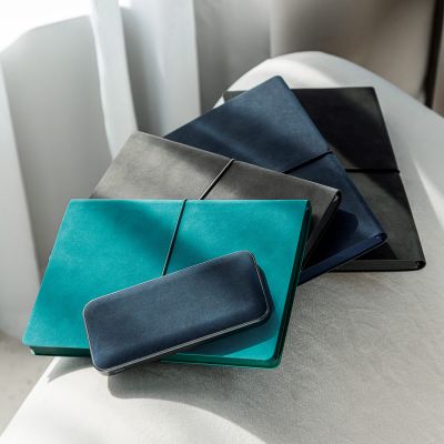 Внешний аккумулятор In Velour 10000 mAh, синий-11