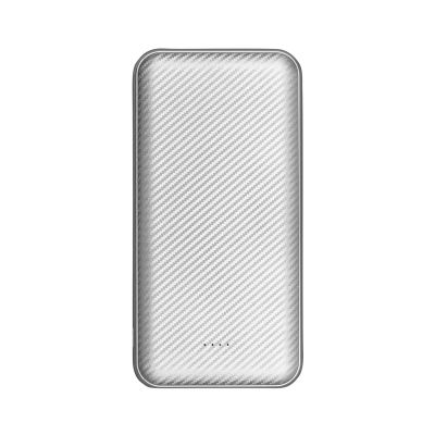 Внешний аккумулятор Carbon PB 10000 mAh, серебро-2