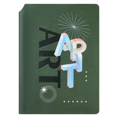 Ежедневник Molto недатированный, зеленый-11