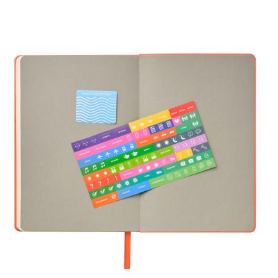 Ежедневник Teolo недатированный, коралловый-11