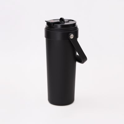 Термокружка вакуумная Соло (Solo), черная-9