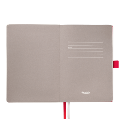 Ежедневник Arctic недатированный, белый/красный-9