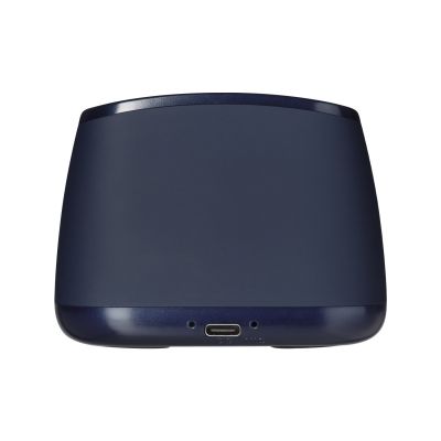 Беспроводная колонка с подсветкой Glow 75dB 1200 mAh, синяя (вход Type-C)-6